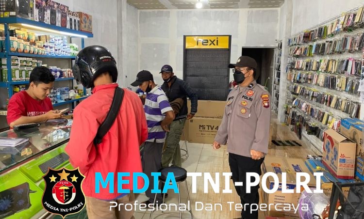 Polsek Sungai Tebelian Tingkatkan Patroli Dialogis, Warga Diimbau Waspada Gangguan Kamtibmas