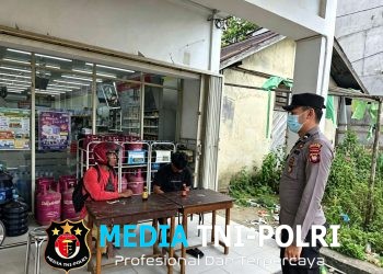 Patroli Kamtibmas Siang Hari, Polsek Mempawah Hulu Ajak Masyarakat Cegah Karhutla