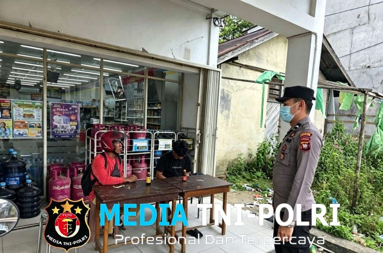 Patroli Kamtibmas Siang Hari, Polsek Mempawah Hulu Ajak Masyarakat Cegah Karhutla