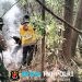 Anggota TNI Kodim 0825/Banyuwangi Turun ke Kawah Ijen, Sisir Titik Bekas Karhutla hingga Pastikan Api Padam