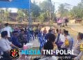 Polisi Sambang Duka, Kapolsek dan Bhabinkamtibmas Hadir Beri Dukungan kepada Keluarga Warga Ogan Lima