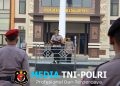 Abu Anak Krakatau Mulai Menyebar, Polres Pringsewu Imbau Warga Waspada dan Pakai Masker