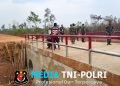TNI Aramco dan Masyarakat Merauke Buka Akses Bangun 6 Jembatan Aramco Menuju Kampung Baad