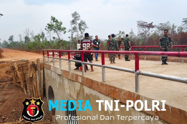 TNI Aramco dan Masyarakat Merauke Buka Akses Bangun 6 Jembatan Aramco Menuju Kampung Baad