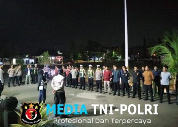 Kapolres Lampung Utara Siagakan Personel Malam Minggu, Antisipasi Bencana dan Gangguan Kamtibmas