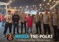 Polsek Cikarang Barat Layani dan Amankan Nobar The Jakmania di Tiga Titik