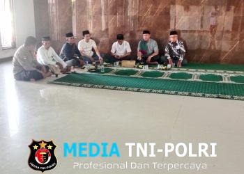 Bhabinkamtibmas Polsek Cabangbungin Hadiri Peringatan Maulid Nabi Muhammad SAW di Masjid Besar Almukhlisin