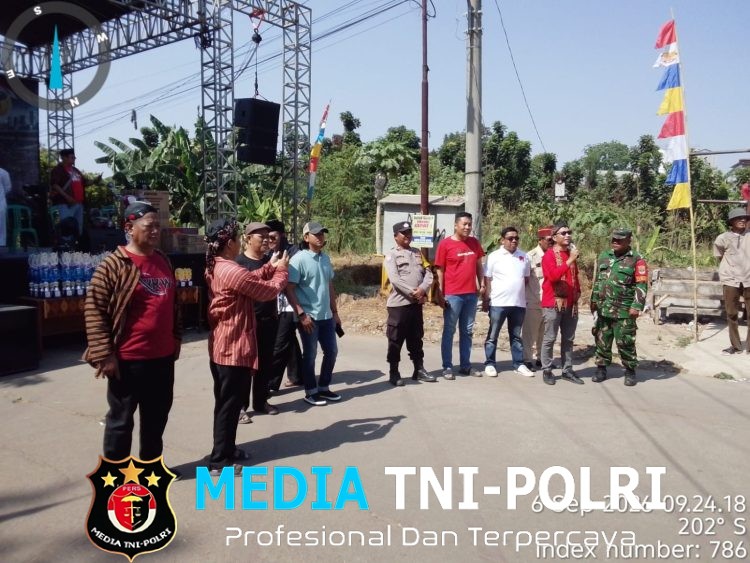 Semarak HUT ke-81 RI di Burangkeng Diwarnai Pentas Seni dan Pesan Kamtibmas