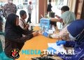 Wujud Kepedulian Sosial, Kapolres Lampung Utara dan Personel Ikuti Donor Darah