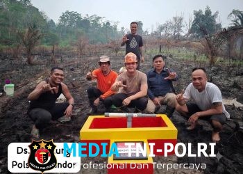 Polres Landak Bangun 14 Sumur Bor, Dukung Penanganan Karhutla dan Bantu Warga