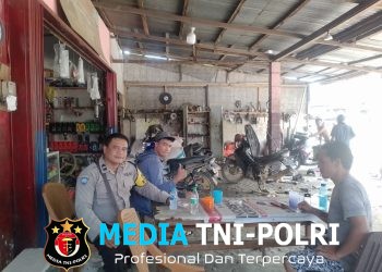 Duduk Bersama Warga, Bhabinkamtibmas Bangun Kedekatan Sekaligus Cegah Kejahatan