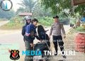 Patroli Siang Polsek Air Besar Warga Isi Bensin Didatangi Polisi, Ini Pesan yang Disampaikan