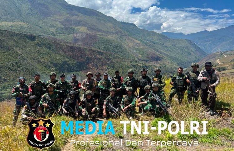 Sinergitas TNI-Polri di Papua