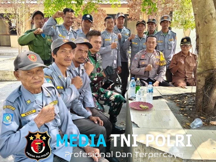 Polsek Cabangbungin Bersama TNI dan Linmas Perkuat Sinergi Jaga Kamtibmas Jelang Pilkades