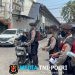 Polres Metro Bekasi Bagikan Masker Gratis kepada Masyarakat di Pasar Cikarang Baru Raya