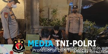 Ketemu Warga Malam Hari, Polisi Berikan Imbauan Kamtibmas