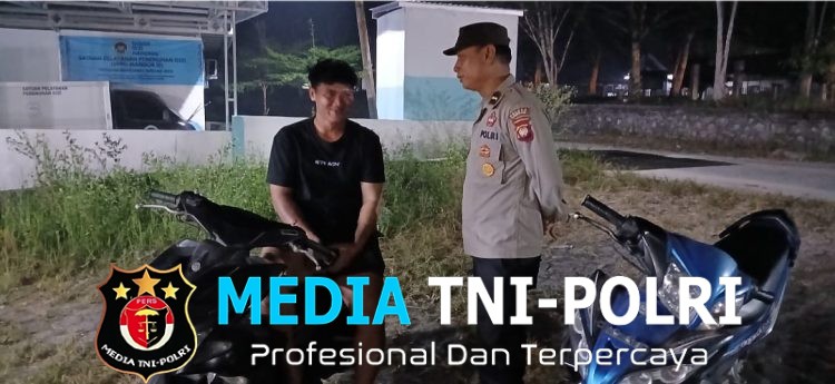 Polisi Mandor Tak Sekadar Melintas, Warga yang Nongkrong di Tepi Jalan Disambangi dan Diingatkan Soal Kejahatan
