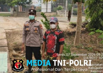Polsek Menjalin Edukasi Masyarakat, Cegah Pembakaran Lahan Sembarangan