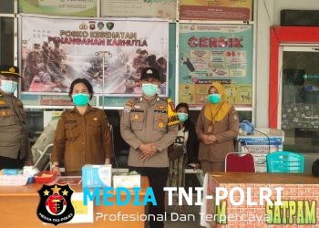 Sinergitas Polri dan Puskesmas, Polsek Mempawah Hulu Pastikan Kesiapan Posko Kesehatan Karhutla