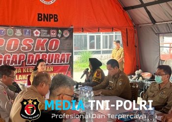 Cek Posko Tanggap Darurat Karhutla, Kapolres Landak Pastikan Kesiapan Penanganan Bencana