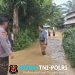Debit Air Naik hingga 50 Sentimeter, Polsek Tanjung Pura Gerak Cepat Pantau Warga Terdampak Banjir