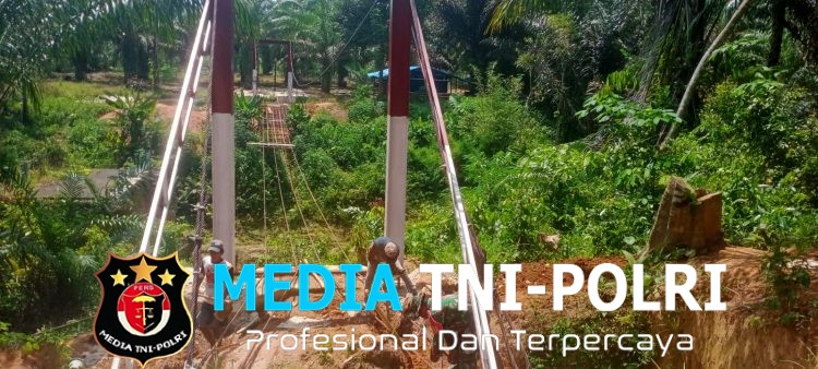 Jembatan Gantung Bosar Galugur Capai 81,6 Persen, Akses Warga Segera Terhubung