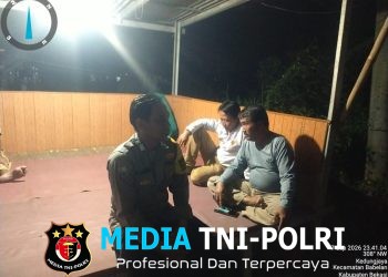 Polsek Babelan Sambangi Warga Kedung Jaya, Ajak Tingkatkan Keamanan Lingkungan