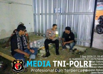 Polsek Babelan Sambangi Warga Babelan Kota, Ajak Aktifkan Ronda Malam dan Tingkatkan Pengawasan Anak