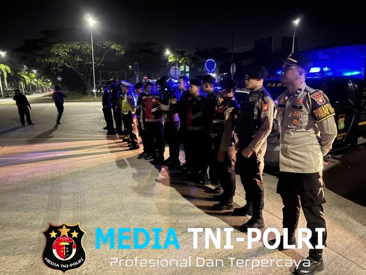 Polres Metro Bekasi Gelar Operasi Kejahatan Jalanan, Jaga Kondusivitas hingga Dini Hari