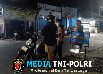 Polsek Pebayuran Gelar Operasi Kejahatan Jalanan, Antisipasi 3C dan Street Crime