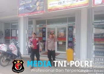 Polsek Serang Baru Gelar Patroli Preventif, Antisipasi Kejahatan 3C di Sentra Ekonomi