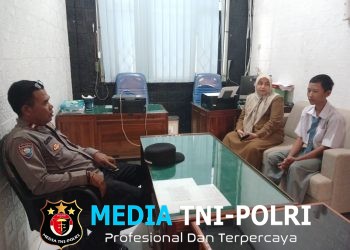 Polsek Cibarusah Gelar Police Goes to School dan Sosialisasi FKMS di SMKN 1 Cibarusah