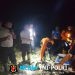 Kapolsek Menyuke Dampingi Kasat Samapta Polres Landak Beserta Anggota Padamkan Api Di Desa Anik Dingir
