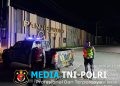 Jaga Jakarta Jaga Bekasi, Polsek Babelan Patroli Biru Antisipasi 3C di Jalan Raya Pertamina