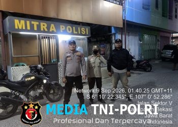 Jaga Jakarta Jaga Bekasi, Polsek Babelan Patroli Harkamtibmas Antisipasi 3C dan Tawuran