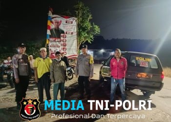 Jaga Jakarta Jaga Bekasi, Polsek Persiapan Bojongmangu Gelar Patroli Biru Antisipasi 3C