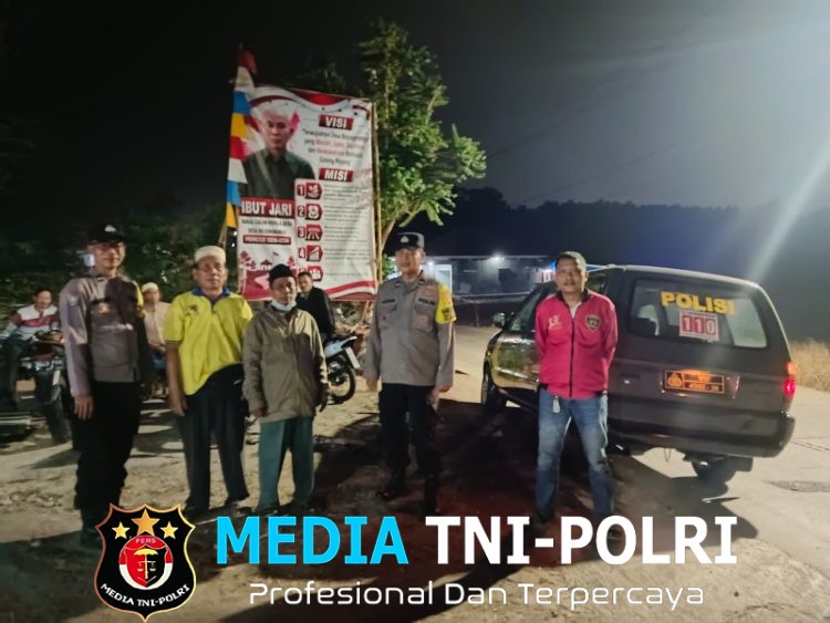 Jaga Jakarta Jaga Bekasi, Polsek Persiapan Bojongmangu Gelar Patroli Biru Antisipasi 3C