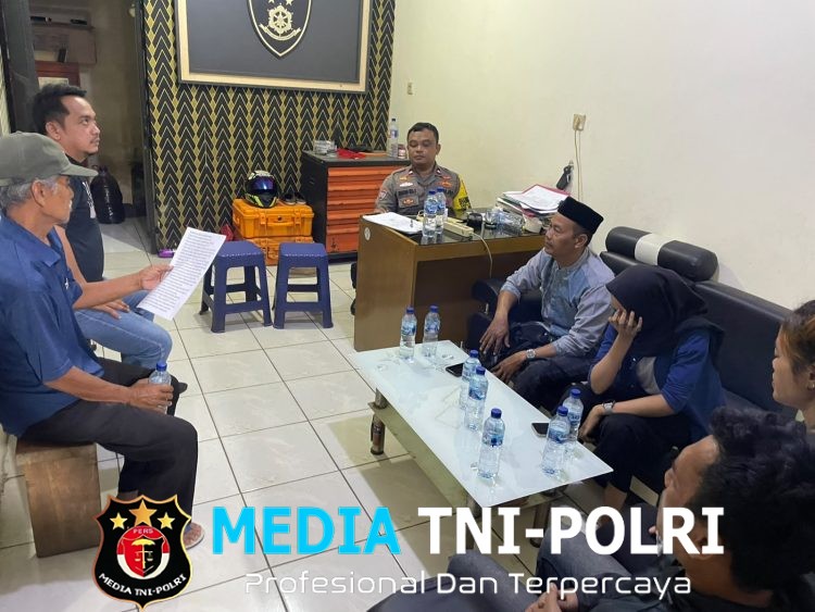 Polsek Serang Baru Amankan Dua Orang Terkait Dugaan Merintangi Jalan Umum, Perselisihan Berakhir Damai