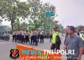 Polres Metro Bekasi Amankan Aksi Penyampaian Aspirasi BPPKB di Metland Cibitung