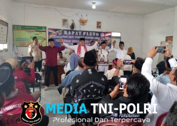 Polsek Pebayuran Amankan Pengambilan dan Penetapan Nomor Urut Calon Kepala Desa Karangjaya