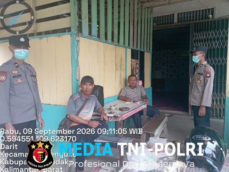 Ciptakan Kondisi Yang Aman Samapta Polsek Menyuke Laksanakan Patroli Siang