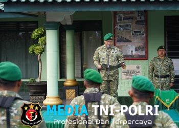 Kodim 0808/Blitar Gelar Upacara Peringatan Hari Olah Raga Nasional Ke 43 Tahun 2026