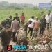 Sinergi TNI-Polri, Koramil Kedungwaringin dan Polsek Kedungwaringin Tanam Pohon di Bantaran Citarum
