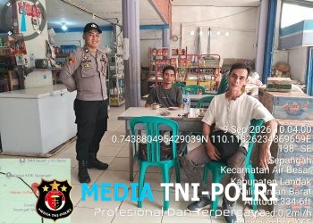 Tak Sekadar Patroli, Polisi Air Besar Turun Langsung Sapa Warga dan Ingatkan Ancaman Gangguan Kamtibmas