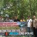 Cegah Karhutla Sejak Dini, Polsek Secanggang Ajak Warga Stop Bakar Sampah