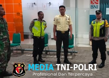 Patroli Cipta Kondisi, Babinsa Koramil 14 Jatisrono Bersama Polsek dan Banser Jaga Keamanan Wilayah
