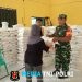 Sinergi TNI Dan Dinsos, Warga Kelurahan Bence Terima Bantuan Beras Alokasi Tiga Bulan