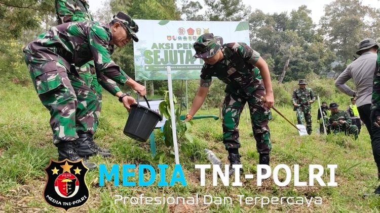Seribu Pohon Endemik Merbabu Ditanam, Kodim Boyolali Tanam Harapan untuk Masa Depan