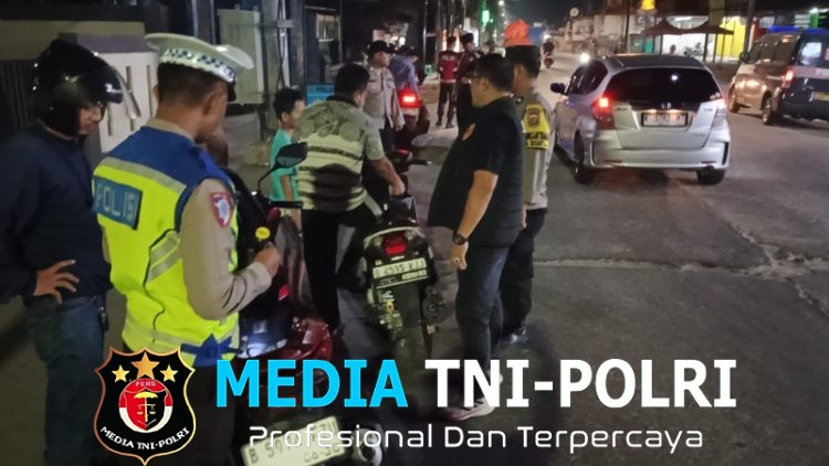 Polsek Babelan Gelar Ops Kejahatan Jalanan, Antisipasi Gangguan Kamtibmas di Malam Hari