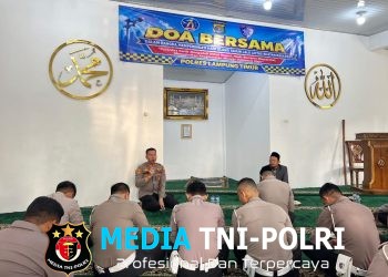 Sambut Hari Lalu Lintas Bhayangkara ke-71, Kapolres Lamtim Tekankan Kekuatan Iman Jadi Fondasi Polisi dalam Melayani